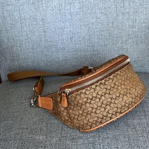 Vintage Coach Signature Belt Bag Fanny Bag F05093